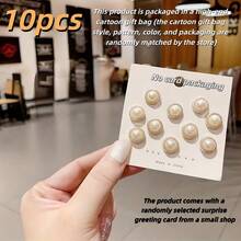 10/20颗可拆卸隐形纽扣，适用于女士衬衫和毛衣 - 金属材质