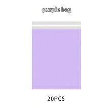 50 件装卫生巾处理袋，女性卫生巾处理袋，用于卫生棉条和卫生巾，个人处理袋自封，个人护理经期袋隐私保护，阻挡异味（粉色紫色） - 彩色 - 查看 16