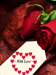 600pcs Romantic Heart Shaped Stickers - 10pcs Red & Pink Love Stickers, Ideal For Jewelry Gift Boxes, Gifts And Decorative Packaging | Multipurpose & Festive Use, Romantic Packaging | Love Themed Stickers | Adhesive Stickers, Valentine's Day Decor - Red - View 9