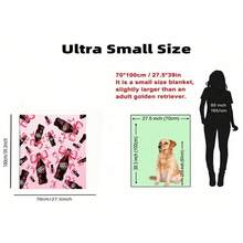 Miękki flanelowy koc – przytulny i ciepły, idealny na sofę, łóżko, do biura i w podróż – idealny prezent na Boże Narodzenie, Dzień Matki i świąteczne przyjęcie