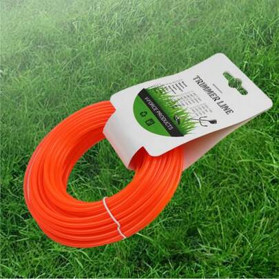 15M Lawn Mower Grass Rope, Lawn Mower Grass Rope, Nylon Wear Resistant Thread, Universal Grass Mowing Accessories, Special For Grass Mowers