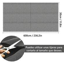 Revestimiento de Gabinete de Cocina, Forro para Estantes y Cajones 30 * 600CM, Revestimiento Antideslizante para Estantes, Tapetes para Cajones No Adhesivo, Shelf Liner Forro Cajon Impermeable (Negro) - Negro - Ver 7