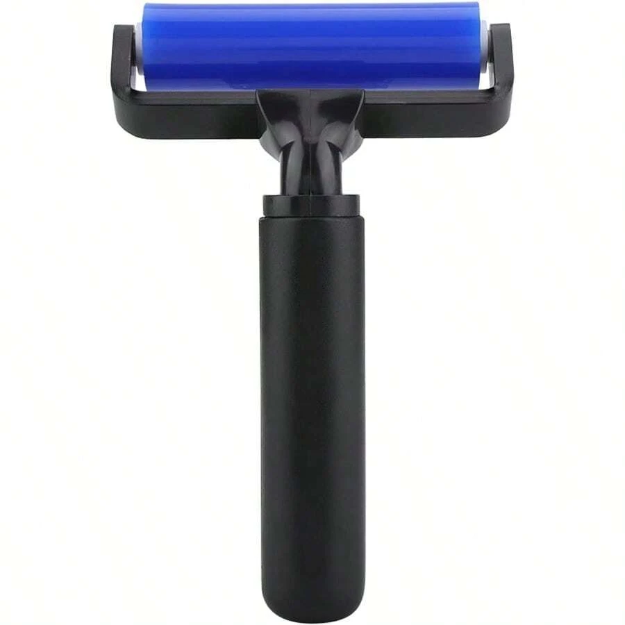 12 Inch Silicone Manual Roller Anti Static Cleaner Tool For Household Reusable Dust Removal Roller With 150?C Melting Point Screen Dust Roller For Insulation Applicator