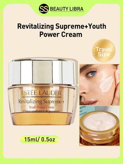Estée Lauder Revitalizing + Power Soft Creme 15mL/0.5OZ,Mini Size,- Anti-Aging Moisturizer