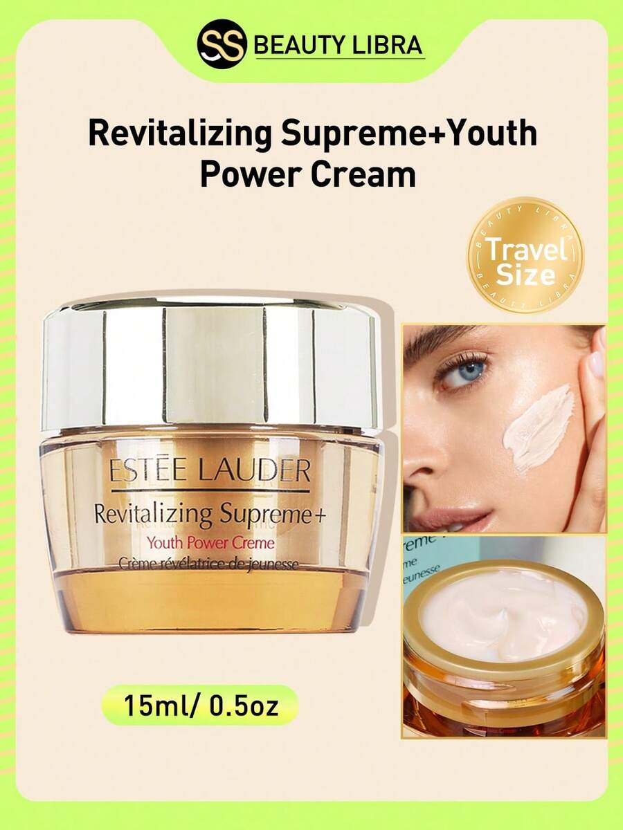 Estée Lauder Revitalizing + Intensive Moisturizing Cream 15ml/0.5oz, Mini Size - Anti-Aging Moisturizer - Beige - View 1