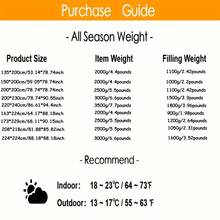 1pc Thickened Warm Plush Comforter - All-Season Thick Quilted Soft & Breathable Polyester Comforter, Machine Washable, Warm For Bedroom In Autumn/Winter, High Gram Weight Milk Plush Lamb Wool Puff Comforter