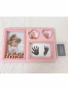 1 Porta-Retrato Memorial para Bebê com Carta de Amor, para Pendurar na Parede ou Colocar sobre a Mesa, Moldura para Fotografia Infantil, Presente de Lembrança para Bebês, Criativo - Multicolorido - Ver 14