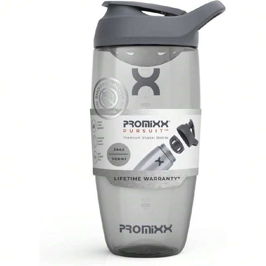 Pursuit Protein Shaker Bottle (24 Oz) – Silent No-Ball Mixer, Leak-Proof Lid, BPA/BPS & Phthalate-Free ZEN – Easy-Clean Shaker Cup For Protein Shakes, Pre & Post-Workout Smoothies,27005687 - 銅色 - 查看 1