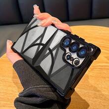Una funda protectora diseñada específicamente para los modelos Galaxy S25 Ultra, S24 Plus, S23 FE, S22, Note 20 Ultra y 10, con un diseño claro y lindo, función de amortiguación y bolsas de aire en cada esquina para evitar caídas. - Colores mixtos - Ver 6