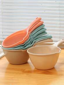 Heavy Duty Plastic Long Handle Water Ladle, Kitchen Scoop For Bathing, Washing Hair, Household Bathing Water Dipper, Large Size Bathing Baby Water Scoop