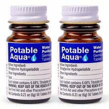 Water Purification Tablets Portable And Effective Water Purification Solution For Camping Hiking Emergencies Natural Disasters And International Travel Two 50ct Bottles Blue - 50 片 - 單包裝 - 查看 7