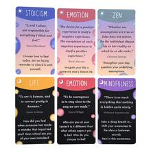 100 Lembretes Mindfulness para Autocuidado, Alívio do Estresse, Jogos e Atividades de Festa - Lazer e Entretenimento, Reunião Familiar, Cartas de Jogos de Tabuleiro - Multicolorido - Visão 6