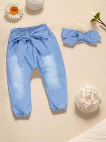 Baby Boys Denim - 淺色水洗藍 - 查看 1