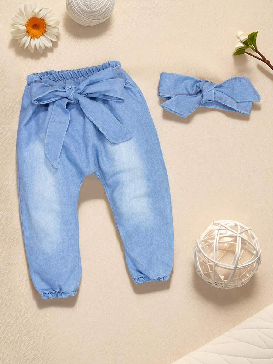 Baby Boys Denim - 淺色水洗藍 - 查看 1