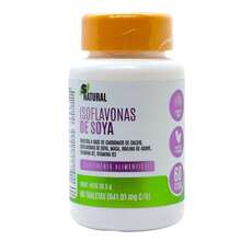 Isoflavonas de soya 60 tabletas SNatural - Otros - Ver 1
