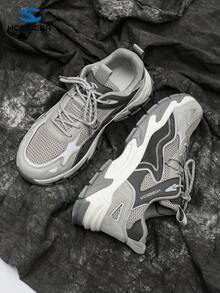 HOBIBEAR (Order One Size Up For Wide Feet) Adult Unisex Sports Shoes, Running Shoes, Outdoor Elevated Shoes With Comfortable Fit, Lightweight, Soft Rubber Sole, Durable Anti-Slip, Soft Leather Upper, Comfortable European And American Walking/Hiking Shoes