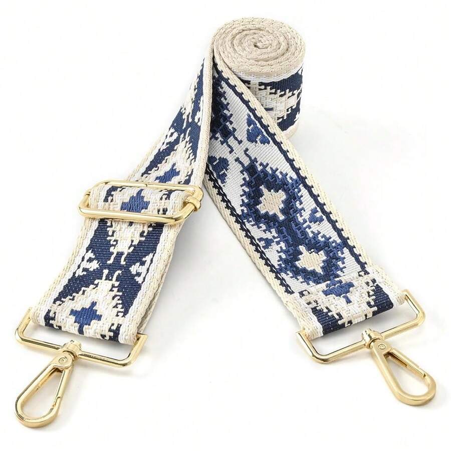 Purse Strap Wide Replacement Crossbody Strap Handbag Guitar Strap Purse Shoulder Strap Adjustable{Inchcolor_nameinch:InchColor46-2\Inch(5cm)Inch,Inchsize_nameinch:InchWide:2\Inch(5cm)Inch} - Màu sắc46-2 inch (5cm) - Xem 1