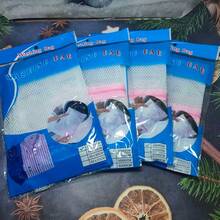 4 件/2 件/1 件透明网状洗衣袋 - 15.75 英寸 X 11.81 英寸 - 适用于衣服、衬衫、胸罩、袜子、连裤袜、内衣 - 拉链封口 - 非常适合旅行和洗衣整理