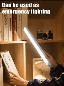 1 dải đèn LED ánh sáng ấm USB 10/20/30/50cm có cảm biến chuyển động - Lý tưởng cho tủ, tủ quần áo và hành lang, dải đèn LED cảm biến chuyển động không dây, đèn chiếu sáng dưới tủ, đèn ngủ từ tính có thể sạc lại dùng cho hành lang, tủ bếp, kệ, tủ quần áo, trang trí phòng nhà - trắng - Xem 3