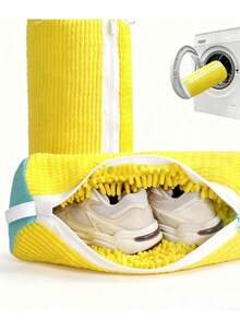 كيس غسيل للأحذية، كيس غسيل مقاوم للتشوه، كيس أحذية قابل للغسل في الغسالة، كيس غسيل أحذية، كيس غسيل أسطواني من البوليستر للغسالة، كيس حماية الأحذية، ضروري للعودة إلى المدرسة، كيس تخزين الغسيل لعيد الحب، مناسب للغسالة - متعدد الألوان - مشاهدة 13