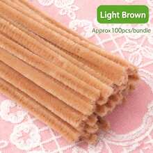 100/500pcs Value Packs Multicolored DIY Pipe Cleaner Projects, Colorful Chenille Stems Pipe Cleaners Craft Supplies+Pom Poms, Blue Fuzzy Wire Craft Supplies For Ocean-Themed DIY Decor And Graduation Gifts, Soft Chenille Stems - Blue - View 24