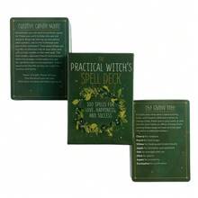 100 The Practical Witch's Spell Deck Cards Tarot Divination English Versions Edition Oracle Board Playing Table Games For Party - TT196 - 查看 6
