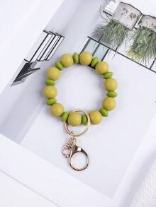 1个简约硅胶算盘珠手工串珠钥匙扣/包饰/钥匙查找器配件，送给朋友的礼物，汽车配件，书包配件，带证件夹的挂绳，汽车配件，包饰，圣诞节汽车配件，送给老师和姐妹的礼物创意 - 算盤 - 查看 19