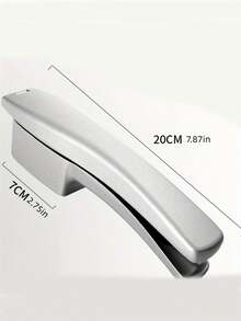 1pc, Garlic Press, Multifunctional Garlic Press, Garlic Chopper, Zinc Alloy Garlic Slicer, Metal Garlic Mincer, Washable Garlic Crusher, Kitchen Garlic Chopper, Ginger Squeezer, Garlic Masher, Garlic Mincer, Kitchen Stuff, Kitchen Gadgets - Multicolor - View 4