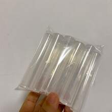 10pcs 79mm Child Resistant Pop Top Plastic Tubes Clear For 1mL 0.5mL Carts,No Carts Included