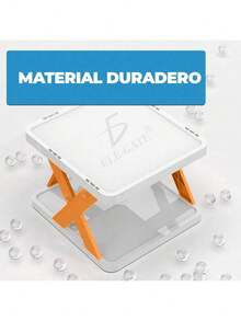 Zapatera Organizador Plegable Con 4 Niveles Plegable Portáti Color Naranja Ele-Gate - Naranja - Ver 4