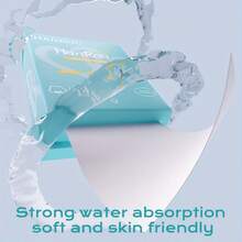 30张装悬挂式面巾纸，20*20厘米，包含大号柔软面巾纸、面巾纸、可重复使用的干巾、卸妆湿巾、洁面湿巾，是情人节的理想礼物。 - 有花紋 - 查看 4