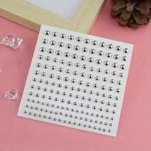 [180pcs Waterproof Piercing Kit] 180pcs Waterproof Fake Piercing Kit - Self-Adhesive Lip, Eyebrow, Nose Rings & Belly Jewelry