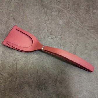 2-i-1-stekgaffel - Multifunktionellt skär- och serveringsverktyg i nylon, ergonomiskt handtag, lämplig för grillning och inomhusbruk, oumbärligt för barbecue | Ergonomiskt handtag | Slitstarkt skärverktyg, grillgaffel