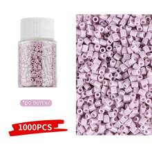 1000/2000 piezas - Juego de cuentas de fusión de 2.6mm, ideal para principiantes y aficionados de las artes y manualidades, joyería de cuentas creativa, material duradero, suministros de cuentas, diseñadores creativos, regalo perfecto para Halloween, Navidad, días festivos