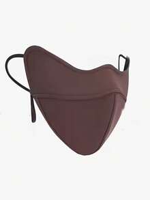 1 Piece Of Comfortable And Fashionable Women's Mask, Face Shield - Windproof, Cold-Resistant, Thick 3D Insulation, With Ear Hooks, Nylon Material, Washable By Hand