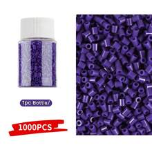 1000/2000 piezas - Juego de cuentas de fusión de 2.6mm, ideal para principiantes y aficionados de las artes y manualidades, joyería de cuentas creativa, material duradero, suministros de cuentas, diseñadores creativos, regalo perfecto para Halloween, Navidad, días festivos