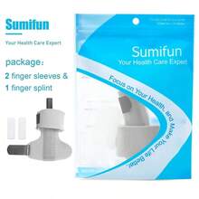 Finger Brace Trigger Finger Splint For Index Middle Ring Pinky Finger Arthritis Pain Tendon Injury Broken Mallet Finger Stabilizer Supports For Dislocated Knuckle Immobilizer Wrap For - 灰色 - 查看 7