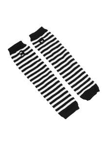 山本 (Yamamoto) 深色露指手套，男女通用，长指袖，四季保暖，运动长款 - 彩色 - 查看 16