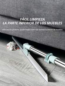 Magic Broom, A Dual-Function Sweeper For Wringing And Mopping, Made With A High-Quality Silicone Brush, Can  Sweeping And Removing Water. - 50 cm - View 3