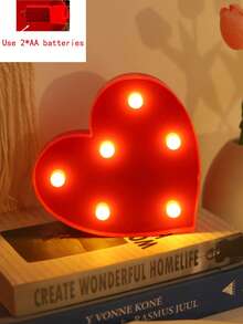 1pc 6.3 Inch Creative White Illuminated A-Z Letter Light, Numeric Shape Lamp, Battery Powered Alphabet Light, Home Decor Letter Lamp, Room Decor Letter Shape Night Light, Bedroom Decor, Wedding Decor, Party Decor, Birthday Decor, Desktop Decor Letter Light, Valentine's Day Decor Light, Proposal Scene Decor Light