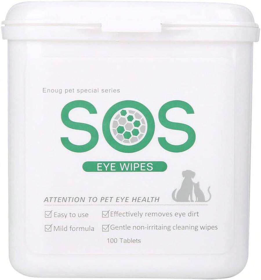 Toallitas para ojos de perro, toallitas húmedas para ojos suaves para mascotas, toallitas húmedas para ojos limpios para mascotas - 1 - Ver 1