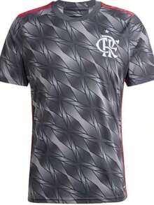 Flamengo Jersey New Models 2025 Take Advantage! - Xám - Xem 3