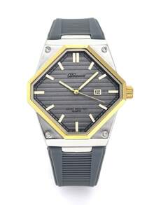 New Parrot Rhombus Dial Men's Watch, Thin Business Style Luminous Niche Men's Wristwatch - Ombre - View 10