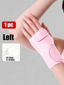 RPPR 1pc - Adjustable Compression Wrist Brace With Removable Splint, Suitable For Carpal Tunnel Syndrome, Fits Palm And Wrist, Black/Rose, Unisex, Daily Wrist Support, Reinforced At Night - Wrist Circumference: 12-23cm/4.7-9.05in, Fits Left & Right Hands - Nhiều màu - Xem 11