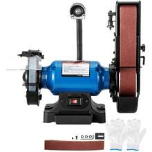 Lijadora de banda de 2" y lijadora de disco de 6" con base resistente y lámpara de trabajo LED - 2" y lijadora de disco de 6" - Ver 8