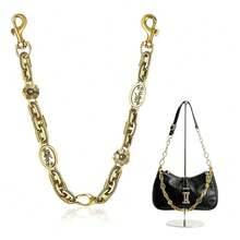 Gold Bag Charms Purse Charm Extender Chain - Gold Vintage Bag Accessories - Cute Handle Replacement Charms Accessories - Handbags Tote Bags Accessories Gifts For Women{Inchcolor_nameinch:InchGold4inch} - Vàng4 - Xem 1