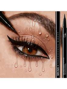 顺滑黑色液体眼线笔，持久显色，速干易涂，防晕染 - 彩色 - 查看 2