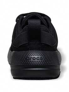 Crocs Giày lười nữ thấm hút mồ hôi thoáng khí chống nắng chống gió giữ ấm đa năng logo trơn dễ giặt nhanh khô thể thao ngoài trời chạy bộ hàng ngày đi học nữ màu đen 209476-0WC - Xem 6