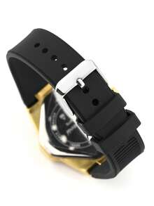 New Parrot Rhombus Dial Men's Watch, Thin Business Style Luminous Niche Men's Wristwatch - Ombre - View 7