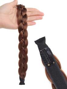 2 件彩色接发夹，混合银色金属丝，合成二合一彩虹假发，节日派对亮点，女士耐热日常佩戴，24 英寸 - 彩色 - 查看 4